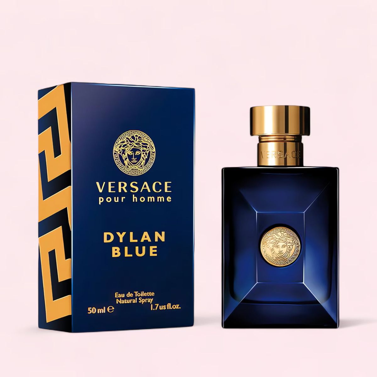 Versace Dylan Blue Eau de Toilette Spray 3.4 fl oz / 100 ml Regular Size